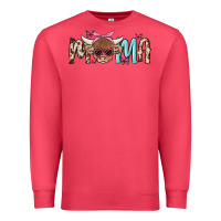 Cardinal mama cow Premium Sweatshirt - MaliasSmallBusiness