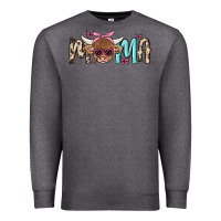 Charcoal Heather mama cow Premium Sweatshirt - MaliasSmallBusiness