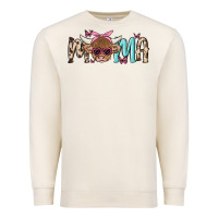 Sandshell mama cow Premium Sweatshirt - MaliasSmallBusiness
