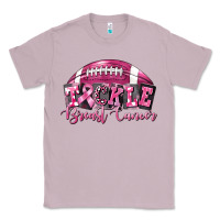 Lilac Tickle Breast Cancer Football Classic Tee - FaDigitalArtStudio