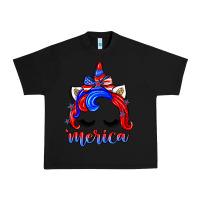 Black 4th of july 'merica unicorn Urban Heavy Tee - Zillion Design Studio
