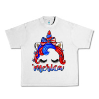 Lunar Rock 4th of july 'merica unicorn Urban Heavy Tee - Zillion Design Studio