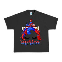 Pigment Black 4th of july 'merica unicorn Urban Heavy Tee - Zillion Design Studio
