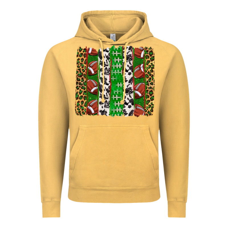 Football Brush Strokes Vintage Hoodie by texasbilliewilder | Teevron