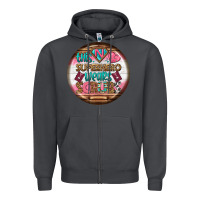 Smoke nurse round earrings 1 Zipper Hoodie - BundleAndBundleShop