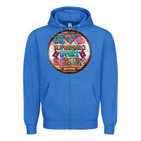 True Royal nurse round earrings 1 Zipper Hoodie - BundleAndBundleShop