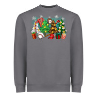 Storm christmas trees with baseball Heavyweight Sweatshirt - Zillion Design Studio