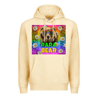 Pina Colada Western Papa Bear LGBTQ+ Tumbler Premium Hoodie - BundleAndBundleShop