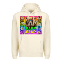 Sandshell Western Papa Bear LGBTQ+ Tumbler Premium Hoodie - BundleAndBundleShop