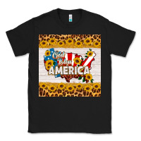 Black god bless america square coaster Classic Tee - HRA Design Shop