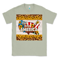 Matcha god bless america square coaster Classic Tee - HRA Design Shop