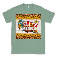 Sage god bless america square coaster Classic Tee - HRA Design Shop