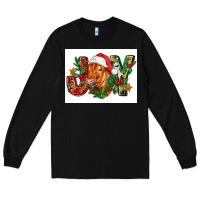 Black christmas heifer joy Long Sleeve Tee - FaDigitalArtStudio