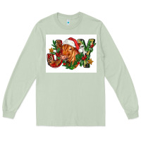 Matcha christmas heifer joy Long Sleeve Tee - FaDigitalArtStudio