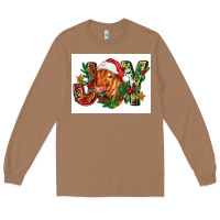 Toasted Coconut christmas heifer joy Long Sleeve Tee - FaDigitalArtStudio