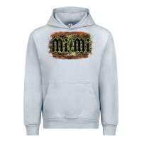 Heather Grey Camouflage Patterned Mimi Tried Urban Hoodie - Bettercallsaul