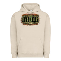Pigment French Oak Camouflage Patterned Mimi Tried Urban Hoodie - Bettercallsaul