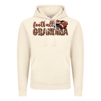 Vintage Artic football grandma with leopard Vintage Hoodie - texasbilliewilder