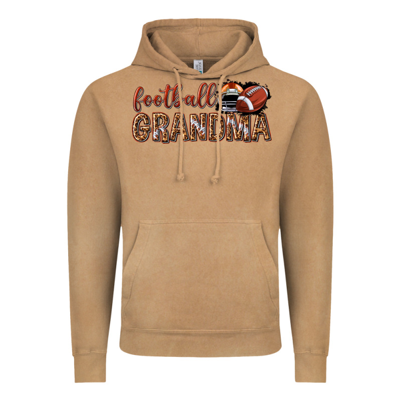 Football Grandma With Leopard Vintage Hoodie by texasbilliewilder | Teevron