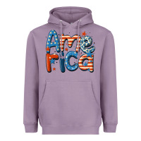 Lavender america Heavyweight Hoodie - MaliasSmallBusiness