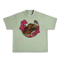 Oil Green western serape horseshoe Urban Heavy Tee - RanaPortraitStore