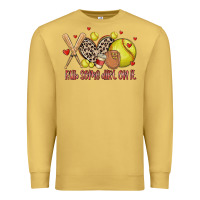 Antique Gold rub some dirt on it softball Premium Sweatshirt - MaliasSmallBusiness