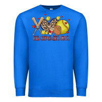 True Royal rub some dirt on it softball Premium Sweatshirt - MaliasSmallBusiness