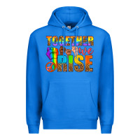 True Royal Western LGBTQ+ Together We Rise Premium Hoodie - BundleAndBundleShop