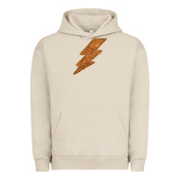 Pigment French Oak Western Vintage Pattern Lightning Urban Hoodie - Bettercallsaul