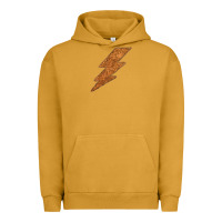 Pigment Peanut Butter Western Vintage Pattern Lightning Urban Hoodie - Bettercallsaul