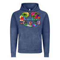 Vintage Denim teacher off duty Vintage Hoodie - Zillion Design Studio