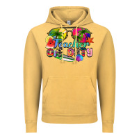 Vintage Mustard teacher off duty Vintage Hoodie - Zillion Design Studio