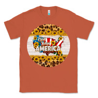 Copper god bless america round coaster Classic Tee - HRA Design Shop