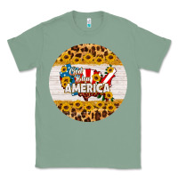 Sage god bless america round coaster Classic Tee - HRA Design Shop