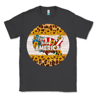 Smoke god bless america round coaster Classic Tee - HRA Design Shop