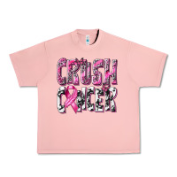 Salmon Crush Cancer Urban Heavy Tee - texasbilliewilder