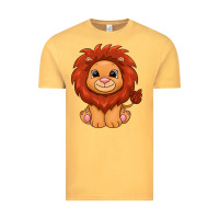Vintage Mustard lion Vintage Tee - texasbilliewilder