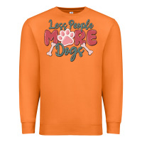 Carrot less people more dogs Premium Sweatshirt - MaliasSmallBusiness