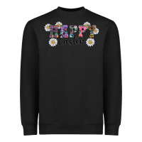 Black happy easter daisys Heavyweight Sweatshirt - RanaPortraitStore