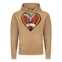 Vintage Camel football heart Vintage Hoodie - texasbilliewilder