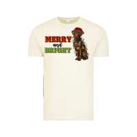 Vintage Arctic merry and bright labrador Vintage Tee - RanaPortraitStore