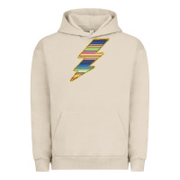 Pigment French Oak Yellow Aztec Patterned Lightning Urban Hoodie - Bettercallsaul
