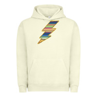 Pigment Pistachio Yellow Aztec Patterned Lightning Urban Hoodie - Bettercallsaul