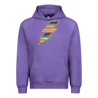 Tulip Yellow Aztec Patterned Lightning Urban Hoodie - Bettercallsaul