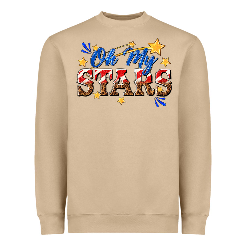 Oh My Stars Heavyweight Sweatshirt by texasbilliewilder | Teevron