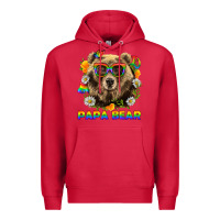 Cardinal Papa Bear Pride LGBTQ+ Premium Hoodie - BundleAndBundleShop