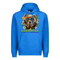 True Royal Papa Bear Pride LGBTQ+ Premium Hoodie - BundleAndBundleShop