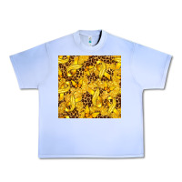 Grape Ice Childhood Cancer Butterfly Urban Heavy Tee - texasbilliewilder