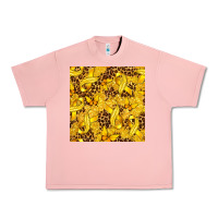 Salmon Childhood Cancer Butterfly Urban Heavy Tee - texasbilliewilder