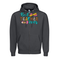 Smoke best teacher ever Zipper Hoodie - BundleAndBundleShop